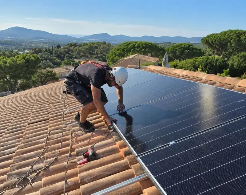 Installateur panneaux solaires La Terrasse — pose photovoltaïque sur toiture